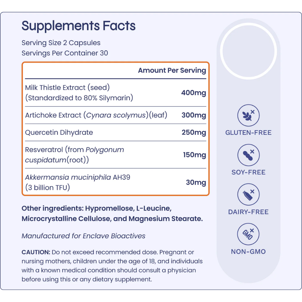 AKKA Liver Health – Natural Liver Detox & Support Supplement